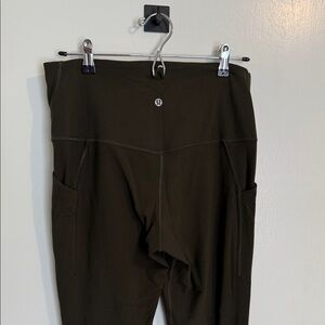 lululemon athletica Women's Dark Olive Leggings